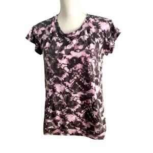 Koolaburra by UGG Gray Tie Dye Oversized T-shirt
